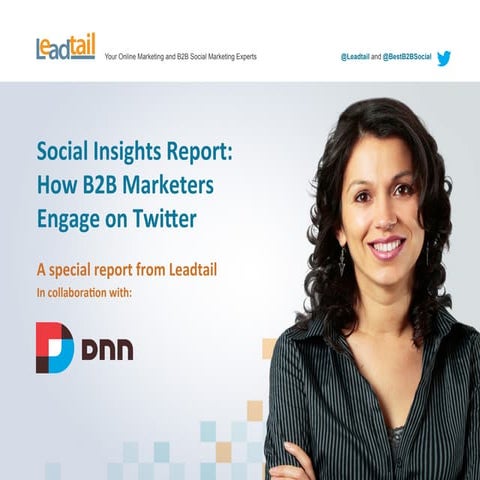 How B2B Marketers Engage on Twitter