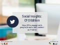 CFOs on Social Media: Social Insights Report