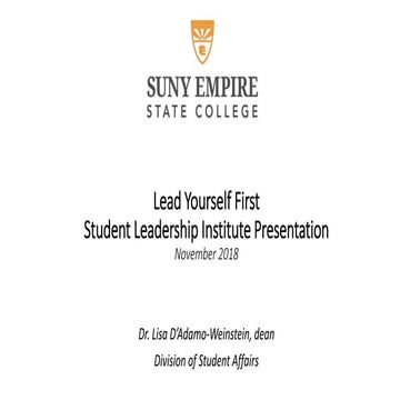 Lead yourself first   sli nov 2018
