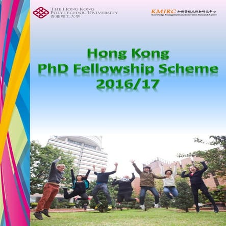 Hong Kong PhD Fellowships 2016/17