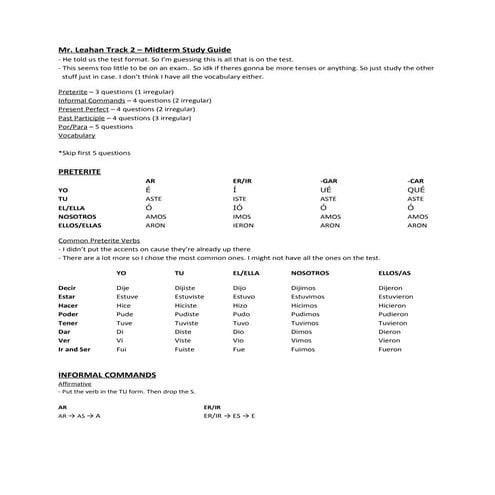 Spanish nouns and gender #3 | PDF