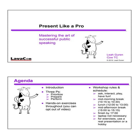 Present Like a Pro | Leah Guren