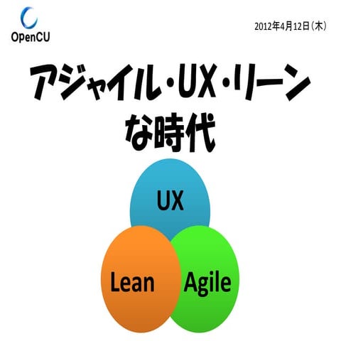 Lean/Agile UX