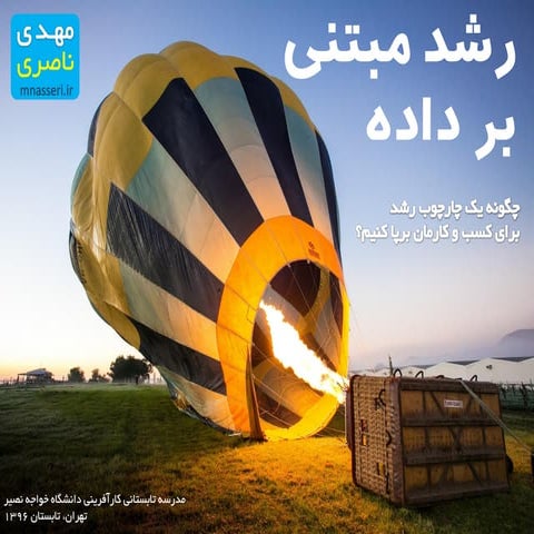 Lean analytics & growth for startups - by @mahdinasseri