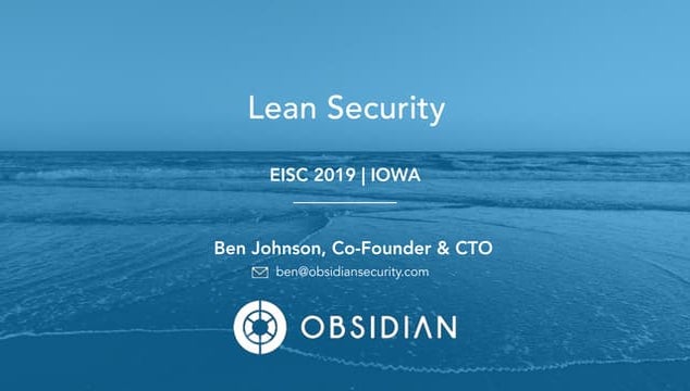 Lean Security