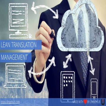 Lean translation management for better results