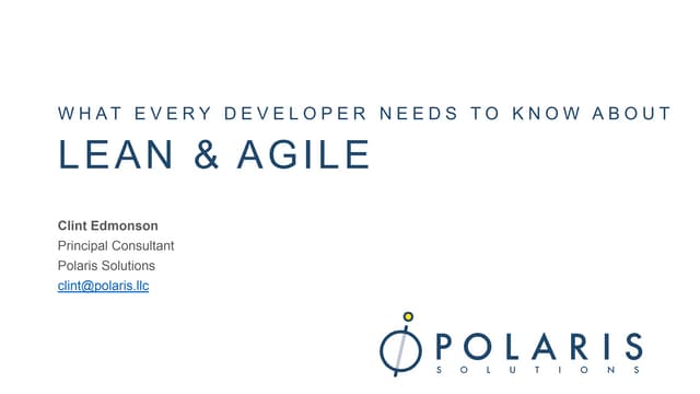 Lean & Agile Essentials