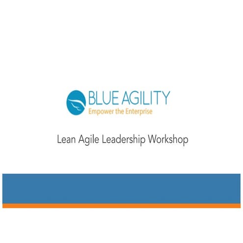 Lean agile leadership