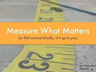 Lean Analytics @ MicroConf