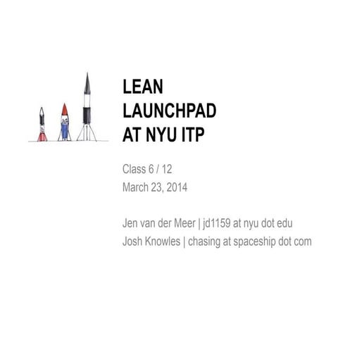 Lean at itp 3.24.2015 