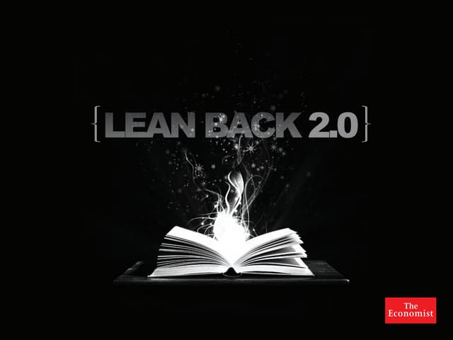 Lean back media: the shock of the old
