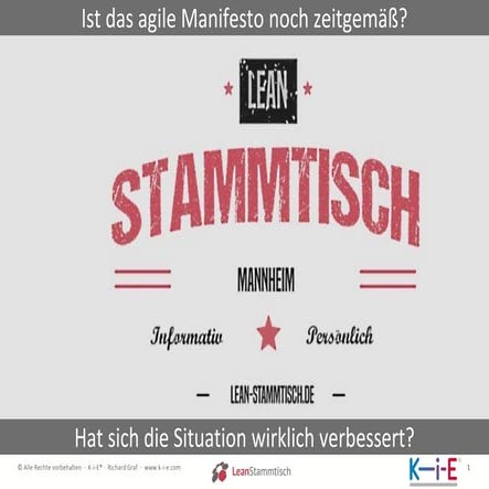 LeanBase Stammtisch Mannheim