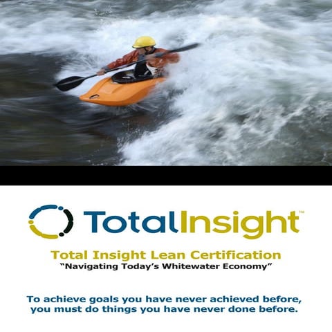 Lean Certification Course