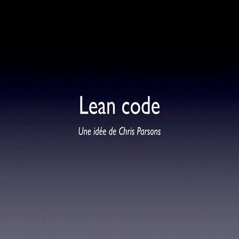 Lean code | PDF