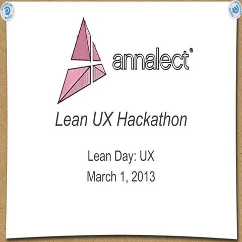 Lean day ux_2013-03-01