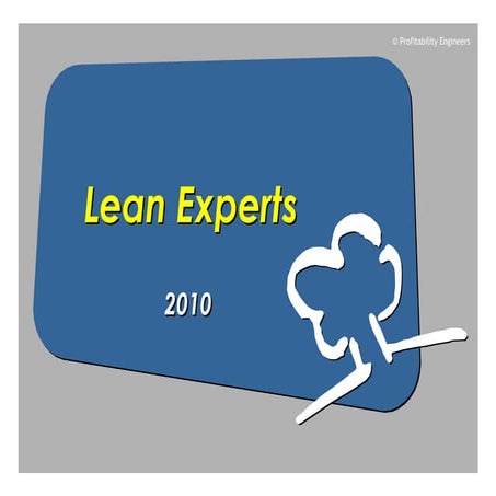Metodologia de Implementação de Projetos Lean | PDF