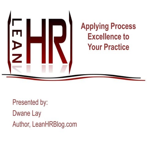 Lay Lean HR applying process