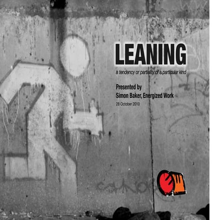 Leaning - Energized Work Presentation