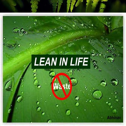 Lean In Life