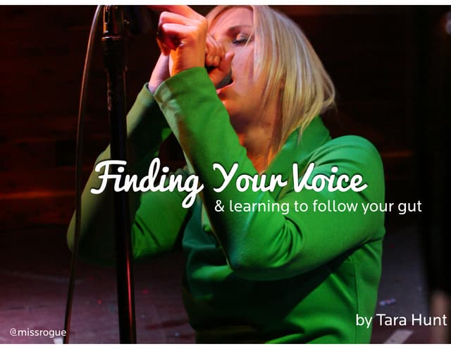 Finding My Voice + Learning to Trust my Gut - from LeanIN Toronto Launch