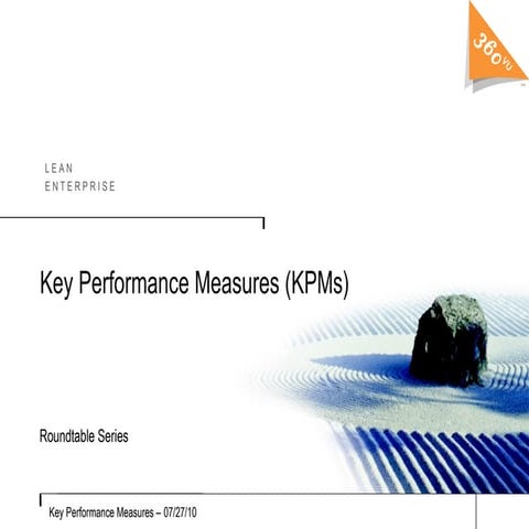 Lean Key Performance Metrics