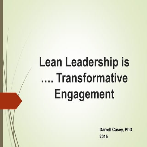 Lean Leadership 