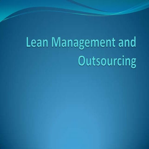 Lean management latest