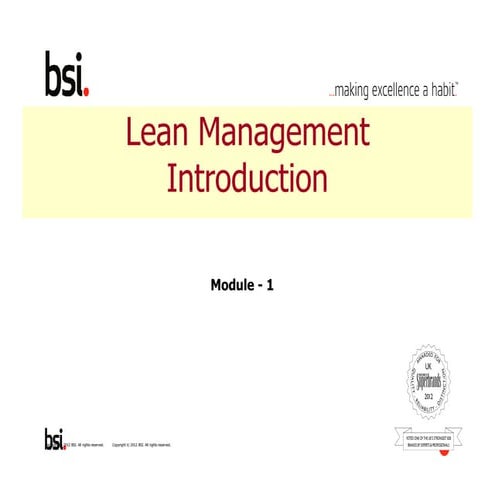 Lean management 