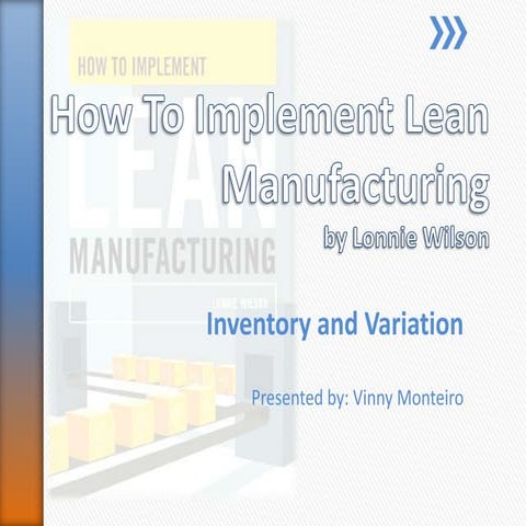 Lean manufacturing