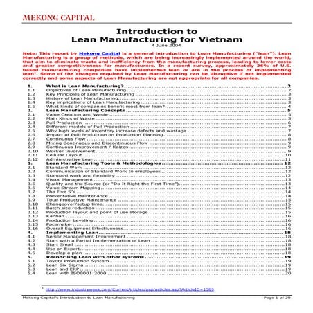 Lean manufacturing   english