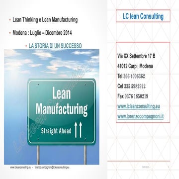 Lean modena   case successo  122014