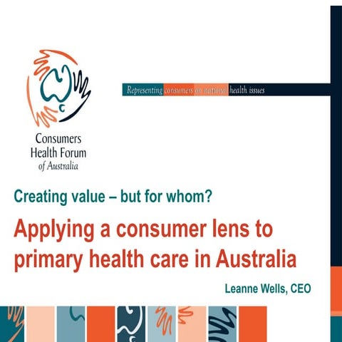 Creating value – but for whom?