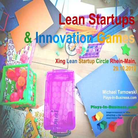 Lean Startup & Innovation Games