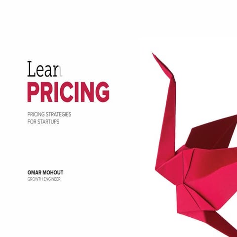 Lean pricing startups