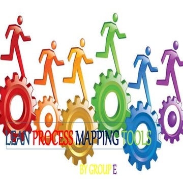 Lean process mapping tools sayyed khawar abbas