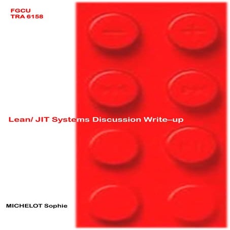 Lean production vs mass production