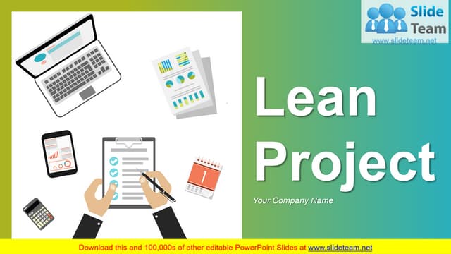 Lean Project PowerPoint Presentation Slides