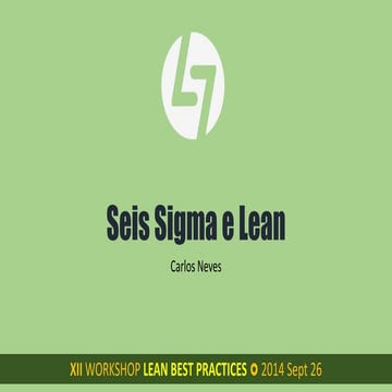 Lean e Six Sigma
