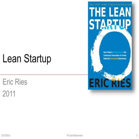 Lean startup
