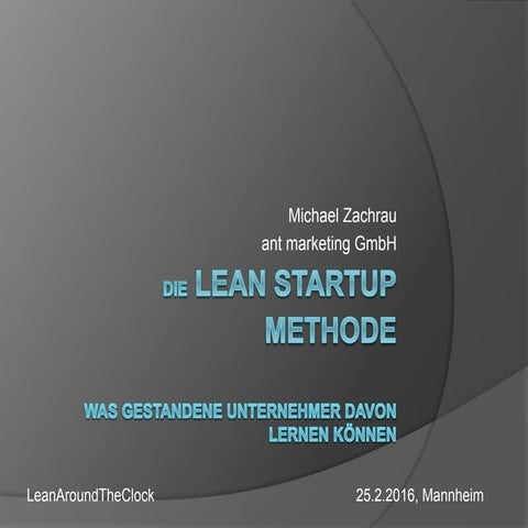 Lean Start-Up