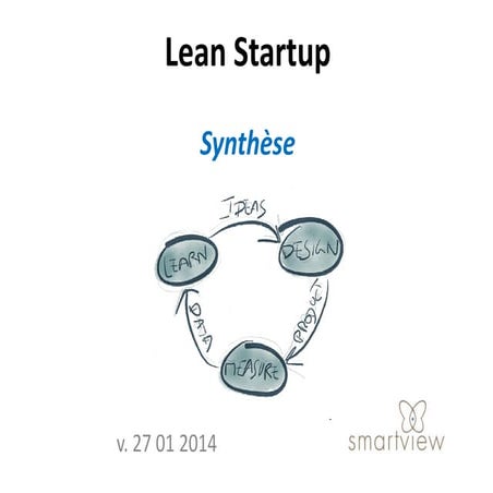 Lean startup  - synthèse SmartView - Jan 2014