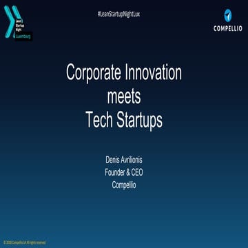 Corporate Innovation Meets Tech Startups