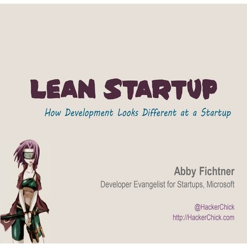 Lean Startup: How Development Looks Different at a Startup