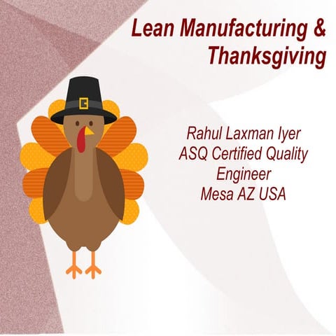 Lean Thanksgiving