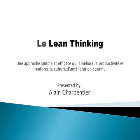 Lean Thinking
