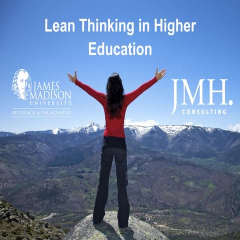 Lean Thinking in Higher Education | PPTX