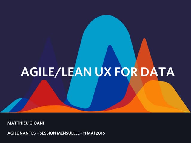 Agile/Lean UX for data - datavisual...