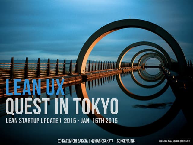 Lean UX Quest in Tokyo