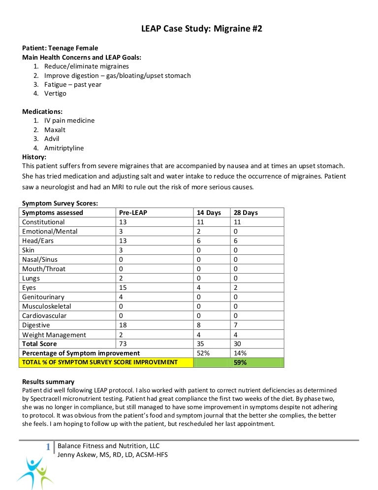 Case study nutrition quizlet picture