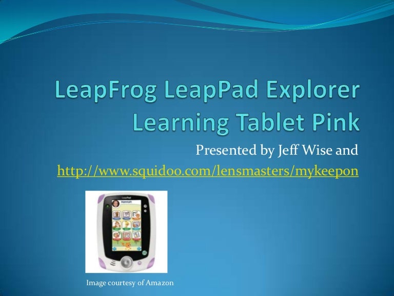 leapfrog leappad explorer